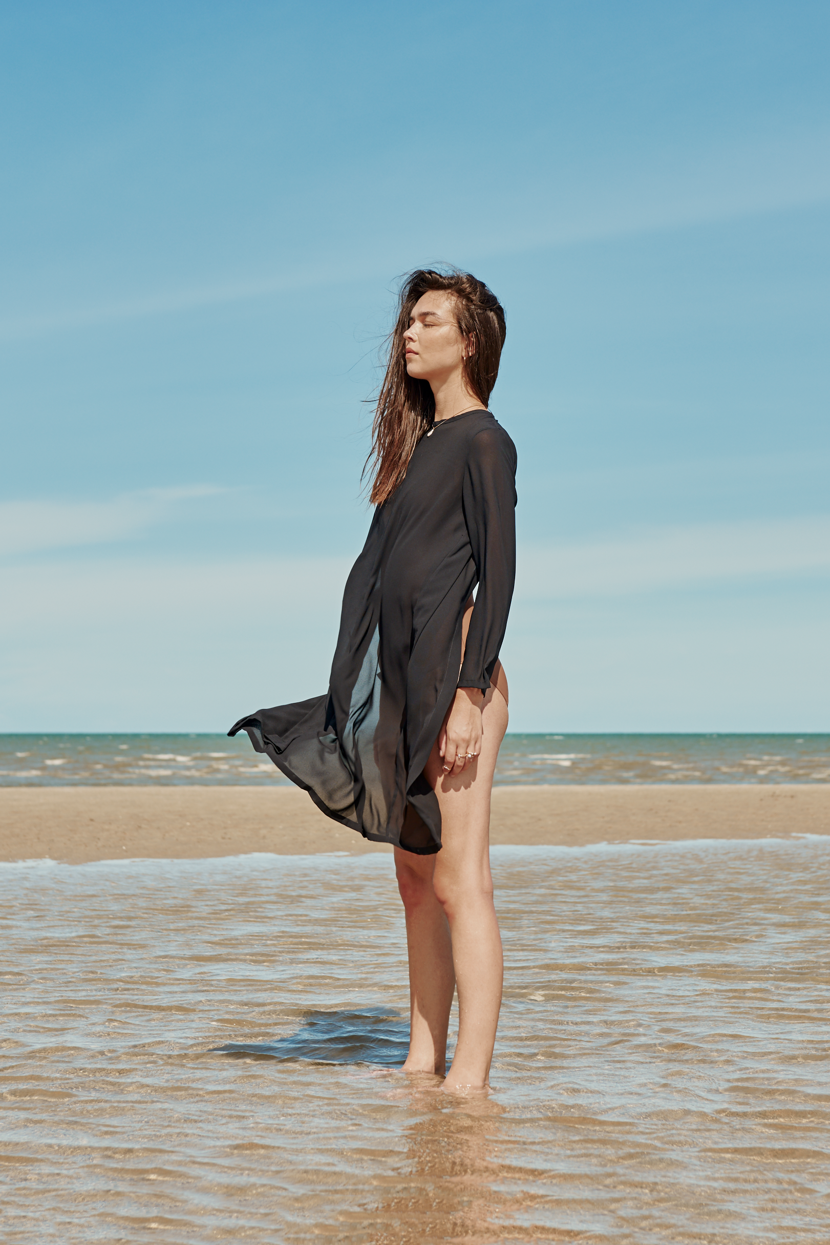 MIDI BEACH DRESS