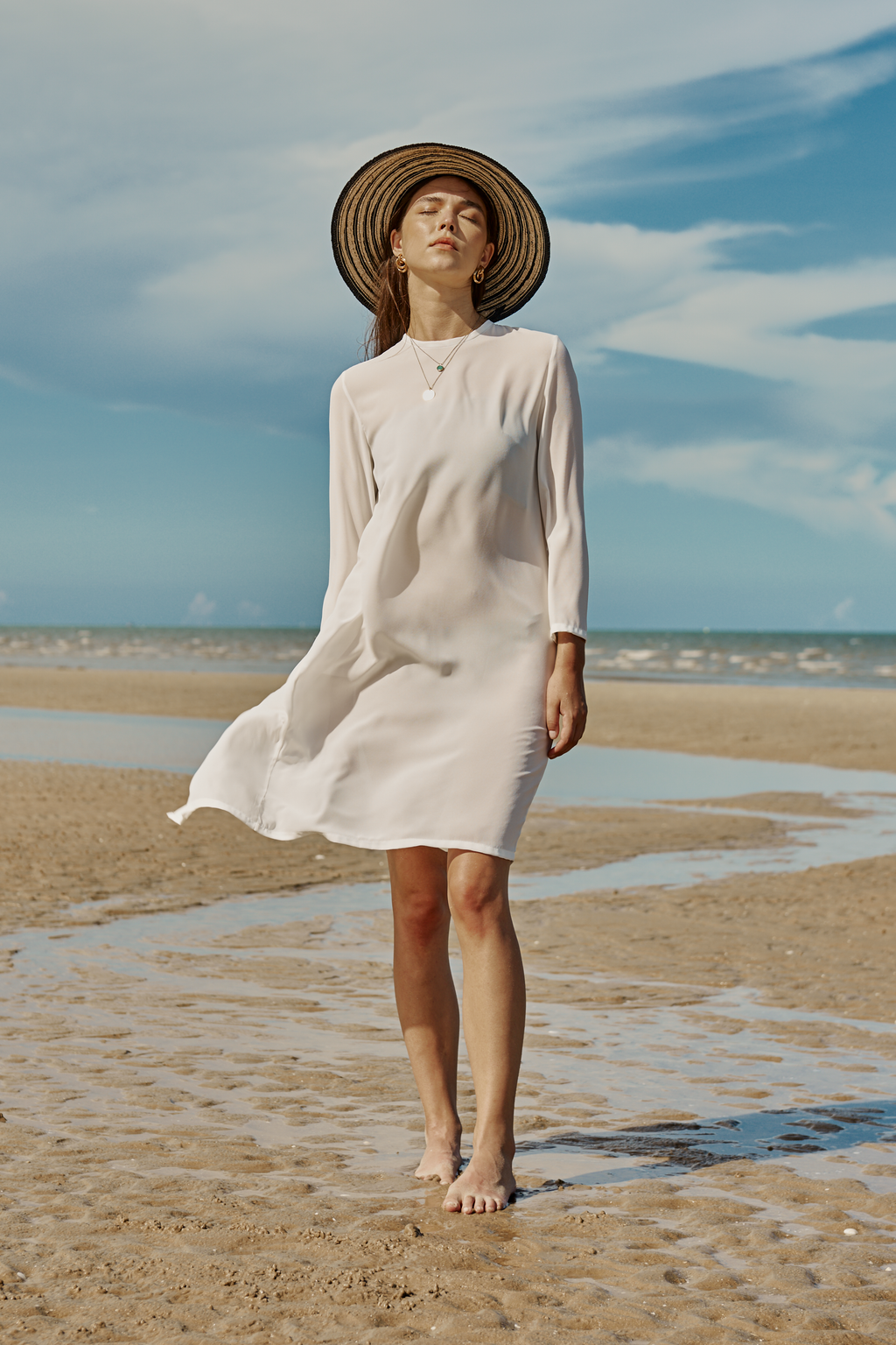 MIDI BEACH DRESS