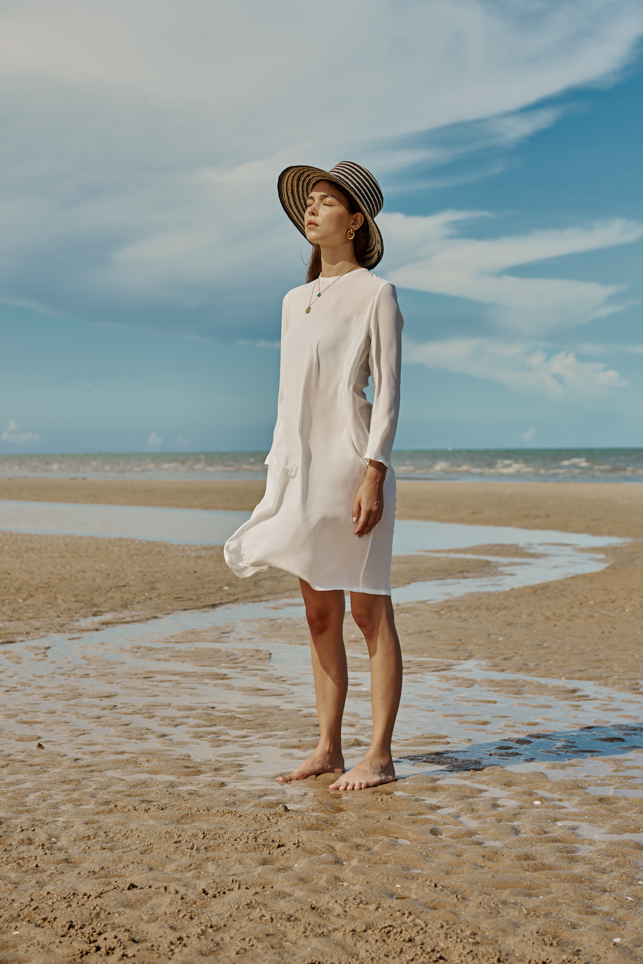 MIDI BEACH DRESS